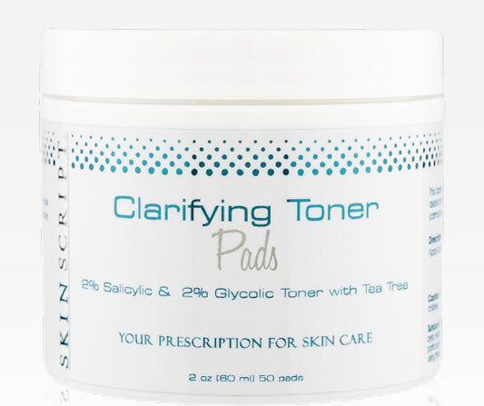 Skin Script Clarifying Toner Pads